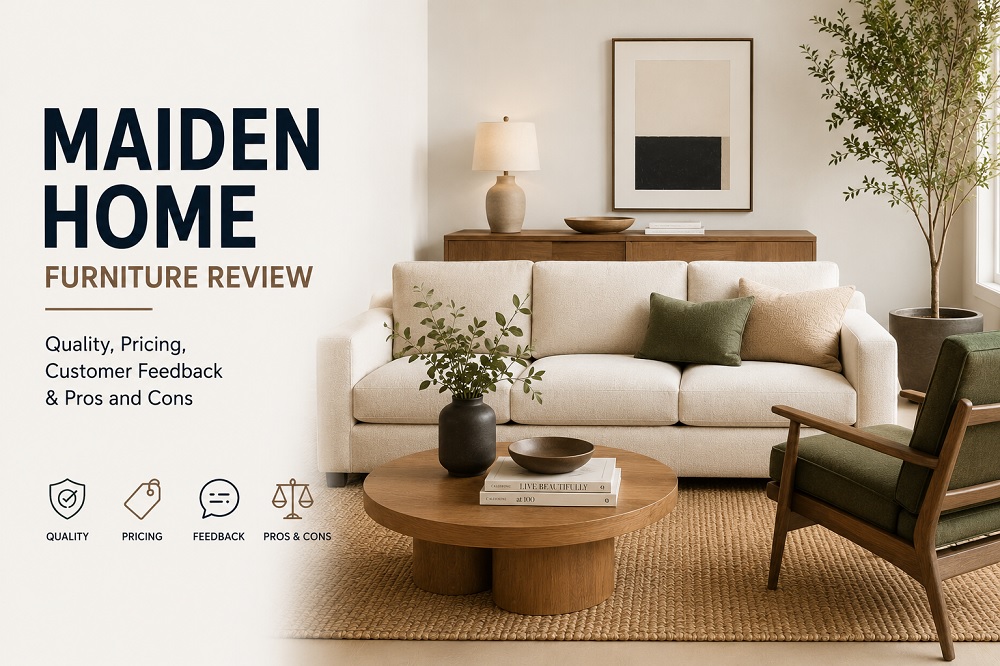 Maiden Home Furniture Review: Quality, Pricing, Customer Feedback & Pros and Cons