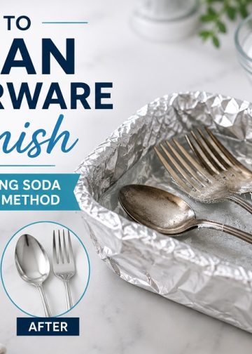 How to Clean Silverware Tarnish: The Baking Soda and Foil Method