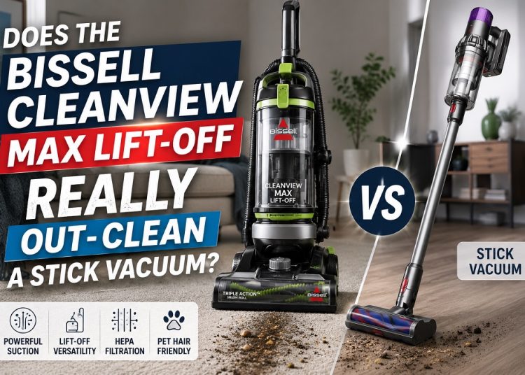 bissell cleanview max lift-off vacuum cleaner