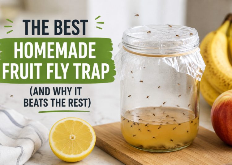 The Best Homemade Fruit Fly Trap (and Why It Beats the Rest)