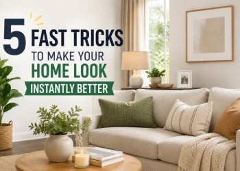 5 Fast Tricks to Make Your Home Look Instantly Better